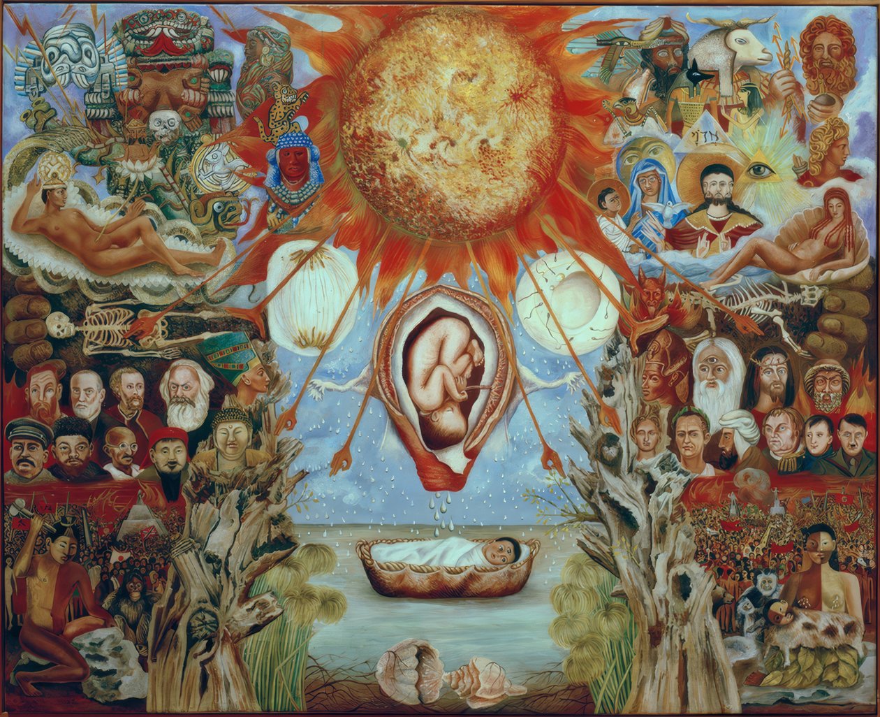 Moses eller Skapelsens kärna av Frida Kahlo