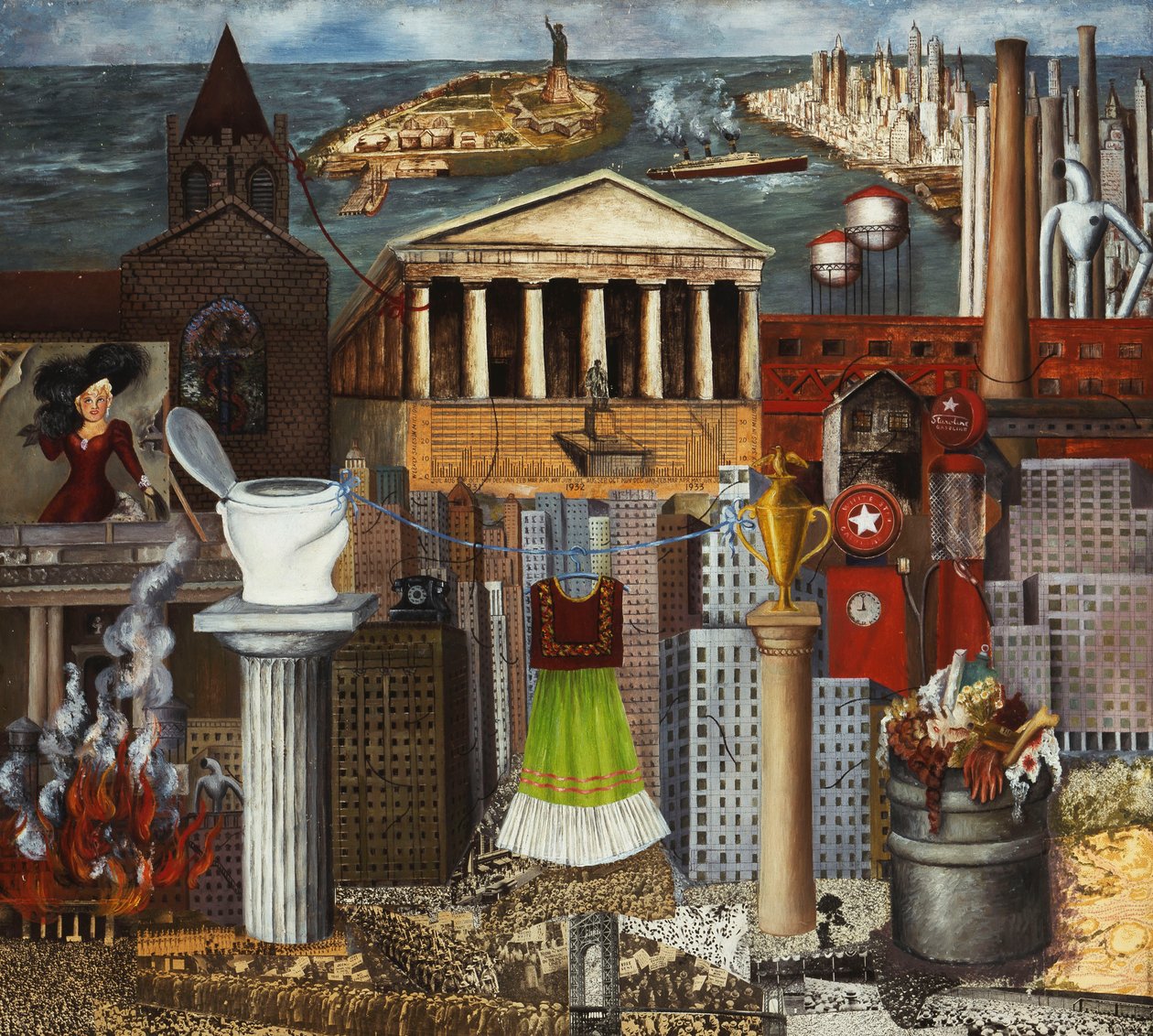 Min klänning hänger här av Frida Kahlo