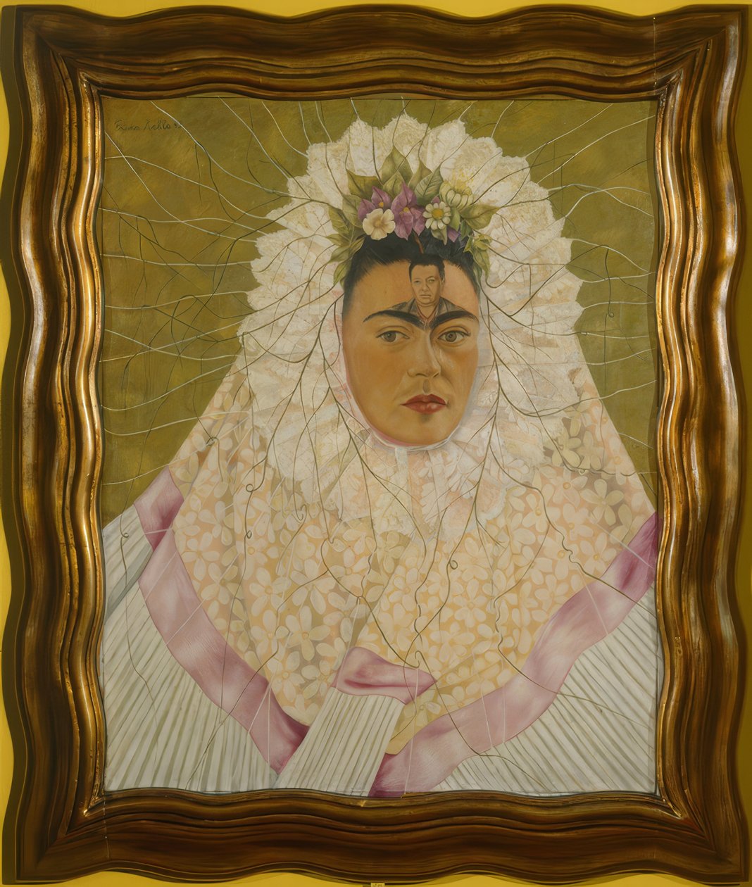 Självporträtt som Tehuana eller Diego i mina tankar av Frida Kahlo