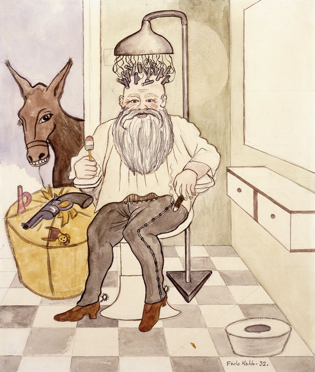 Skönhetsbutiken; El Salon de Belleza av Frida Kahlo