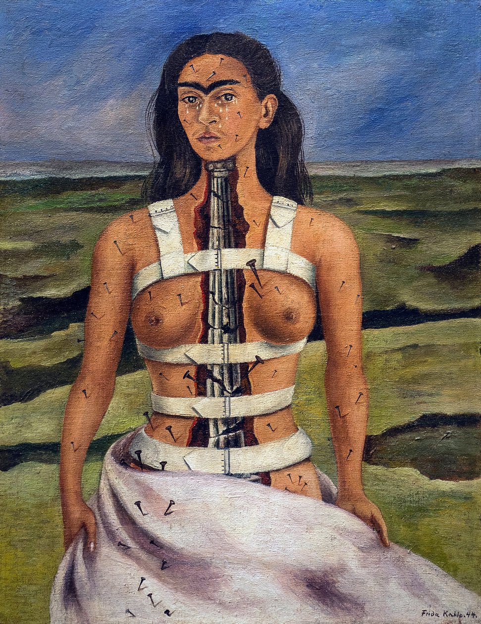 Den brutna kolumnen av Frida Kahlo