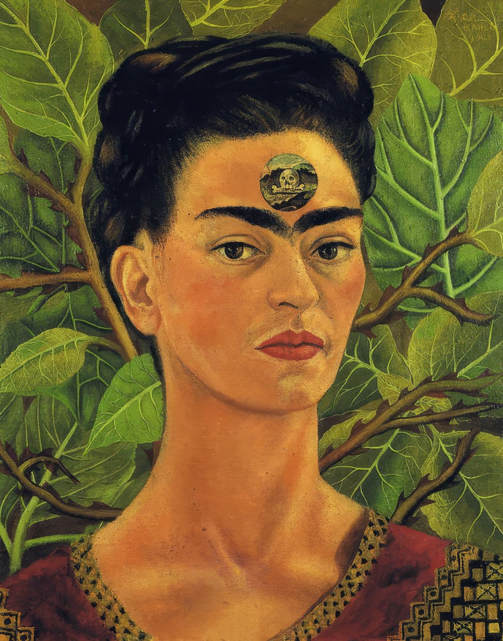 Att tänka på döden av Frida Kahlo
