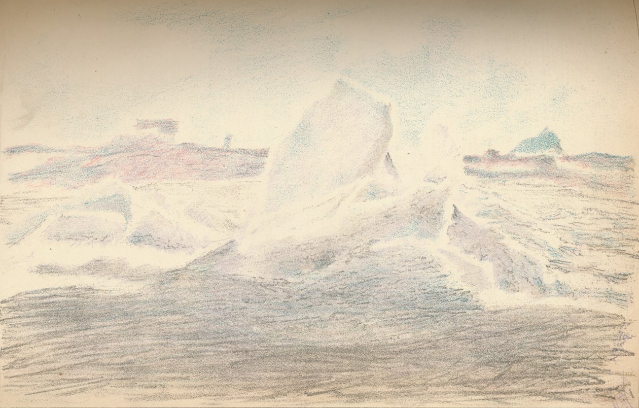 Is nära Fram, 4 juli 1894, 1897 av Fridtjof Nansen