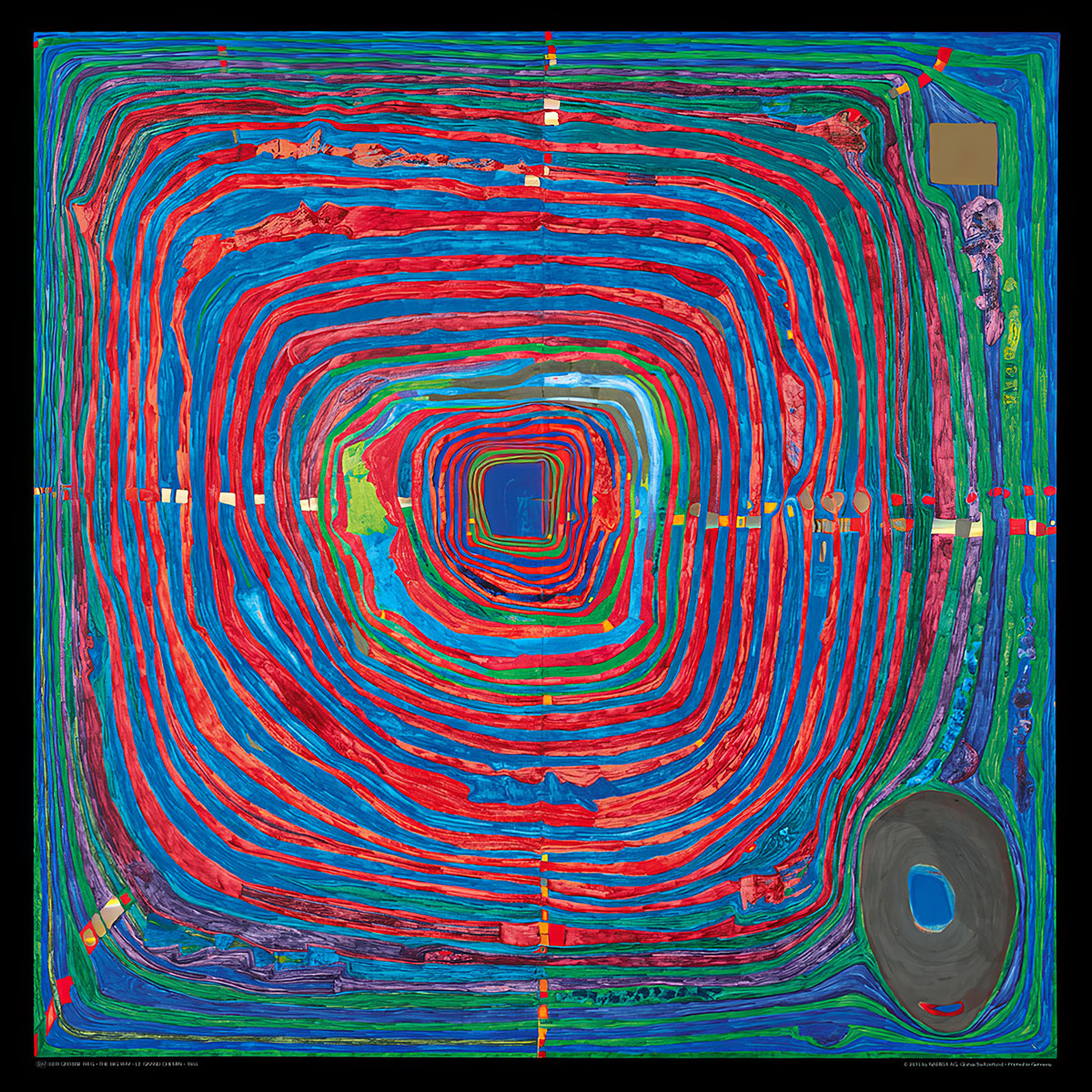 Den stora vägen av Friedensreich Hundertwasser