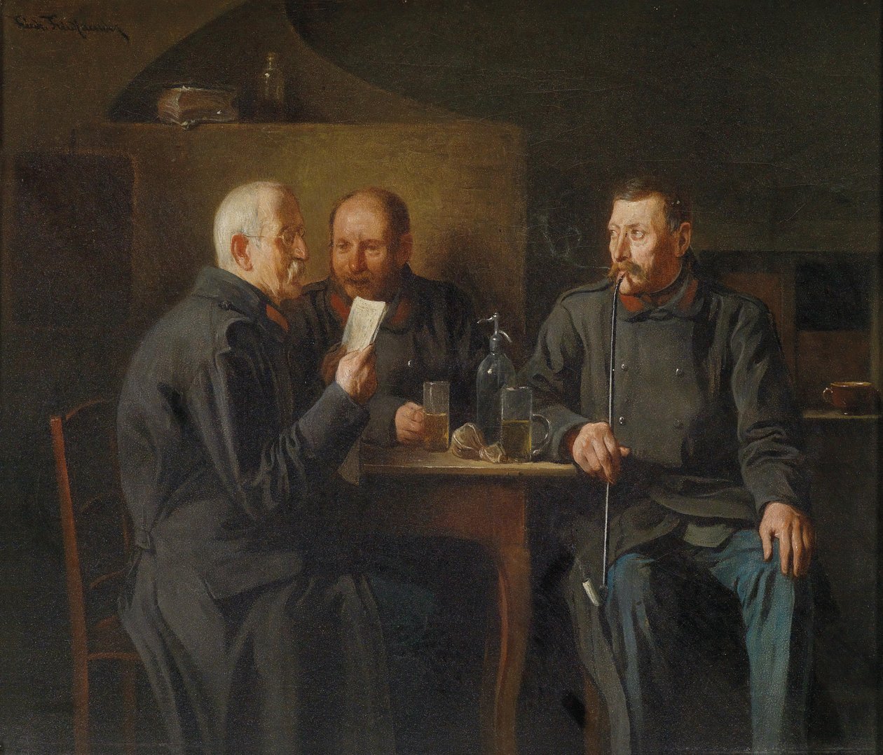 Veteranen im Gespräch av Friedrich Friedlander