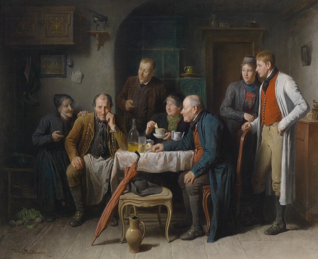 Die Brautwerbung av Friedrich Friedlander