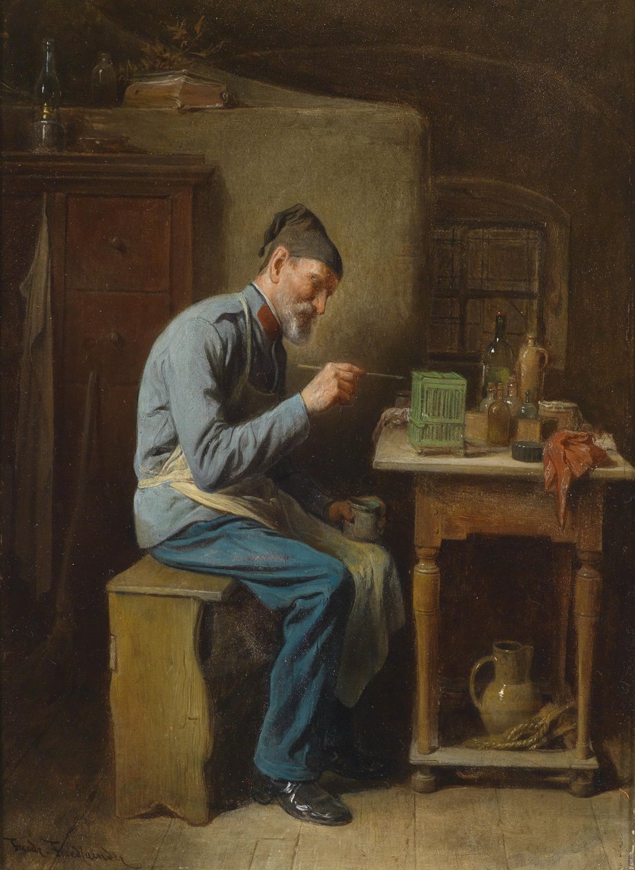 Hobbymålaren av Friedrich Ritter von Friedlander Malheim