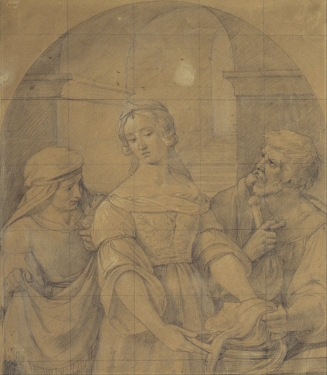 Herodias dotter av Friedrich Wilhelm von Schadow