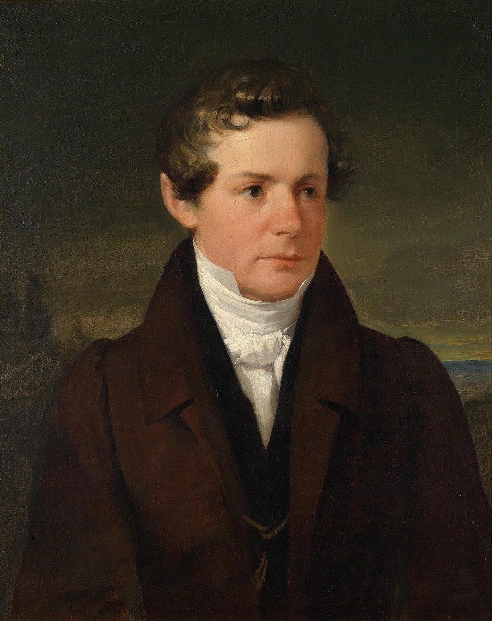 Porträtt av universitetsprofessorn. Stephan Schroff av Friedrich von Amerling