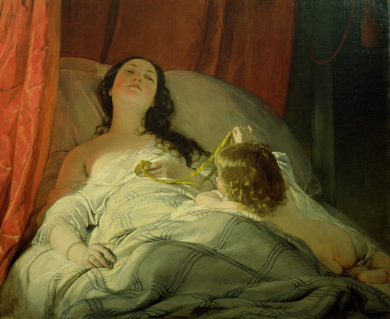 Den dåsiga av Friedrich von Amerling