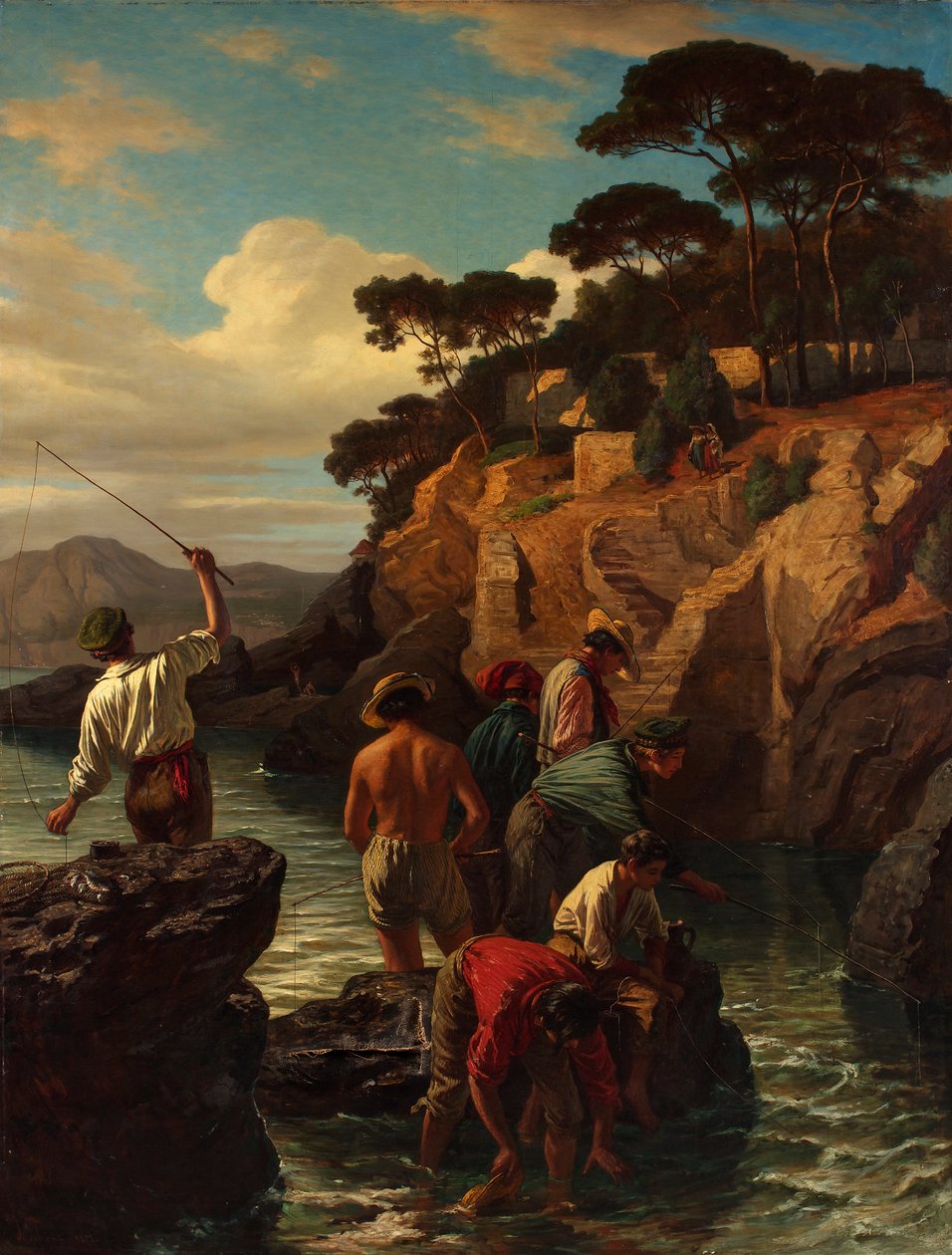 På den genuesiska kusten av Friedrich Alois Schönn