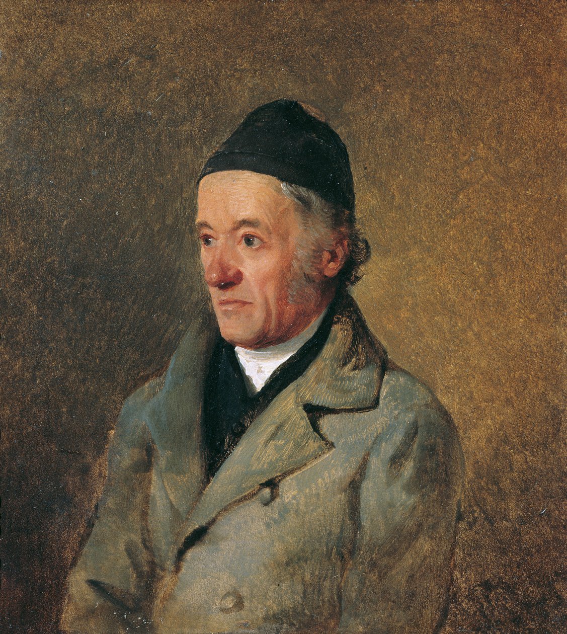 Målaren Jakob Gauermann, konstnärens far av Friedrich August Mathias Gauermann
