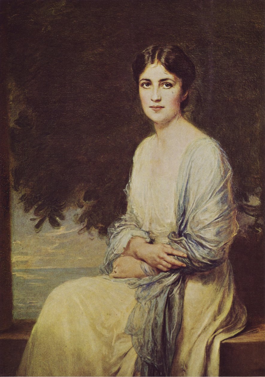 Bertha Krupp, von Kaulbach av Friedrich August von Kaulbach