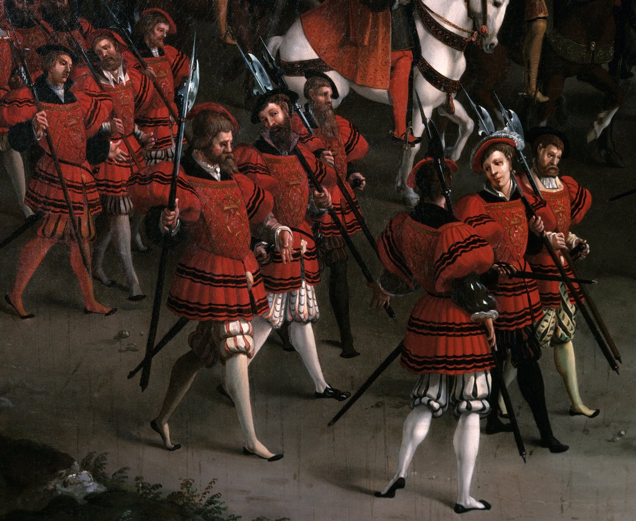 Intervju med Francois I och Henry VIII i lägret för det gyllene arket 7 juni av Friedrich Bouterwek