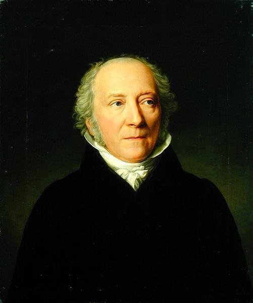 Porträtt av Leonhard Wachter, 1820 av Friedrich Carl Groger