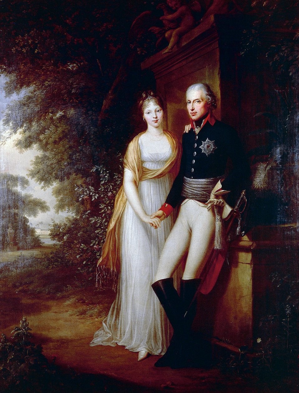 Fredrik Vilhelm III av Preussen (Potsdam av Friedrich Georg Weitsch