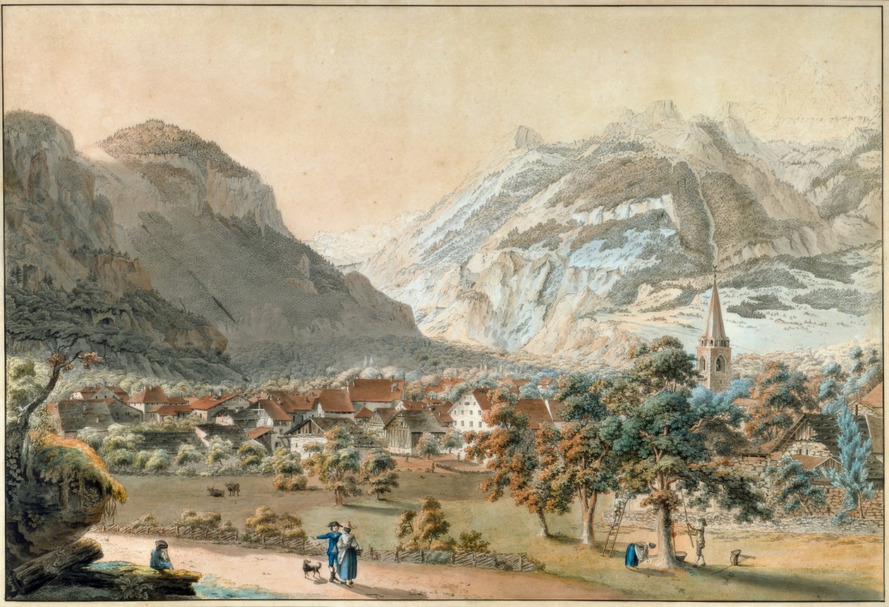 Byn Bex av Friedrich Georg Wexelberg