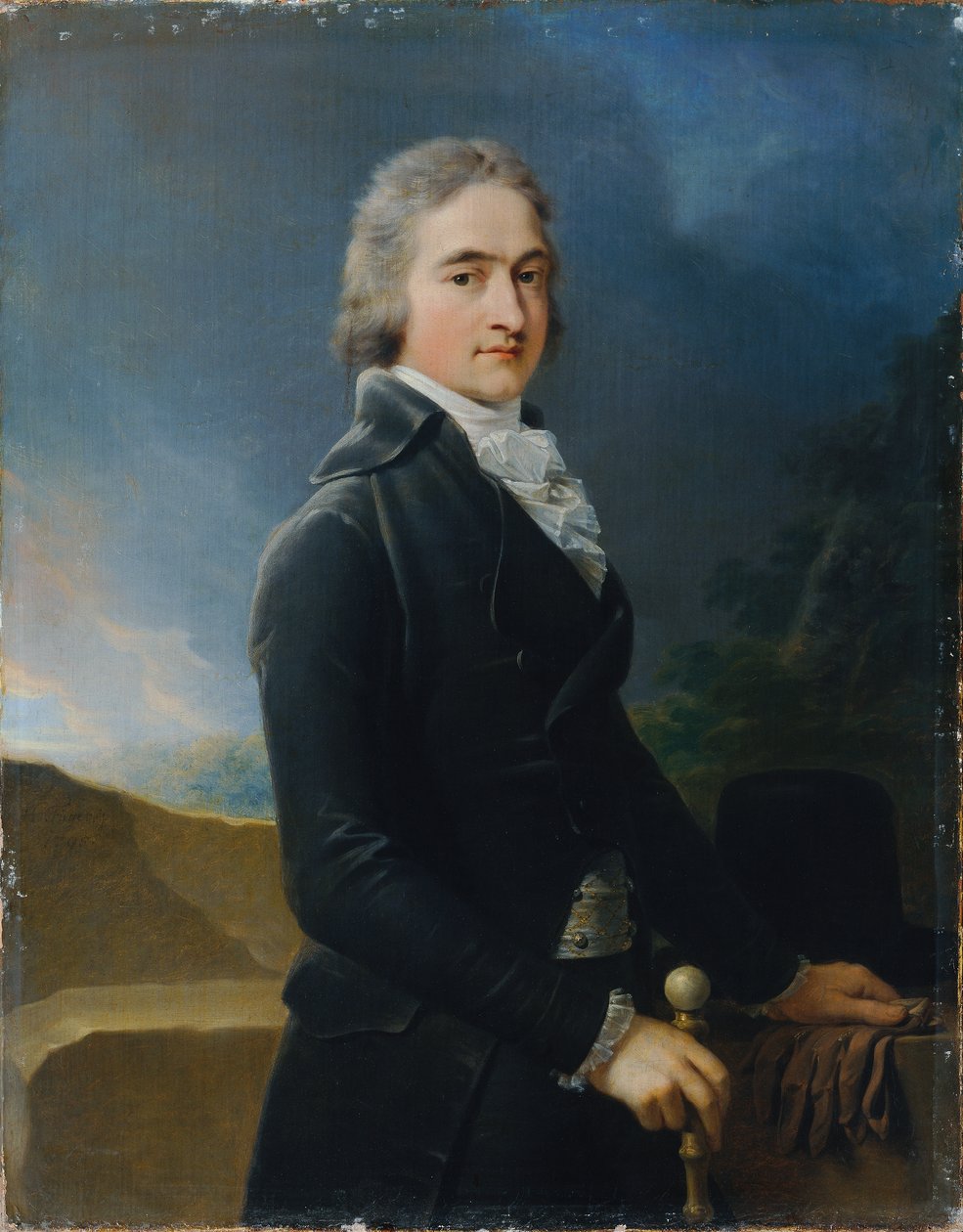 Bernhard von Tschoffen (död 1802) av Friedrich Heinrich Fuger