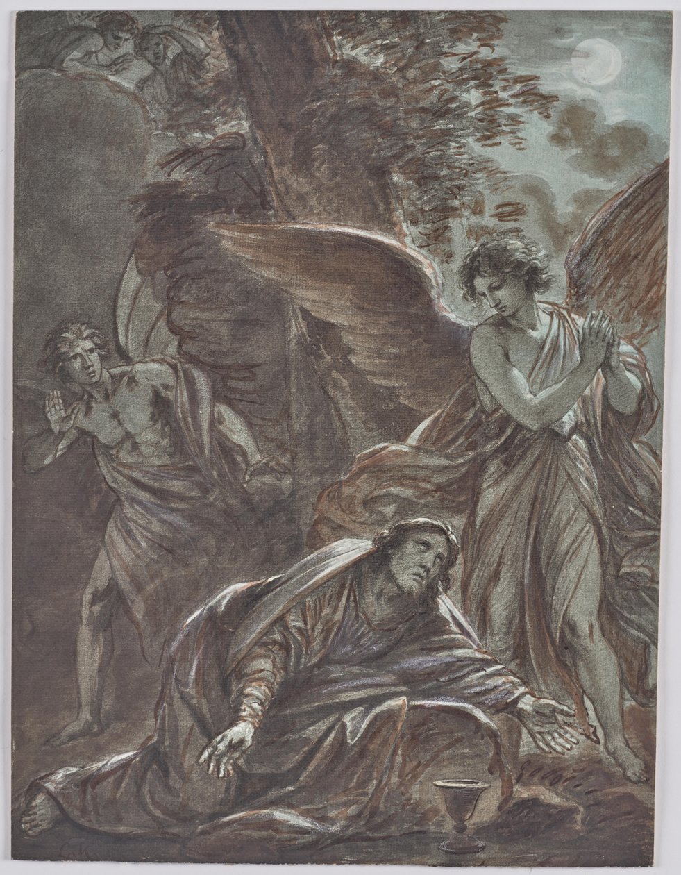 Kristus på Olivberget av Friedrich Heinrich Fuger