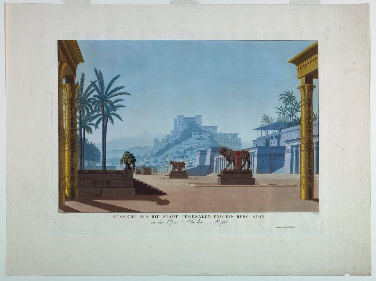 Scen Design av Friedrich Jugel
