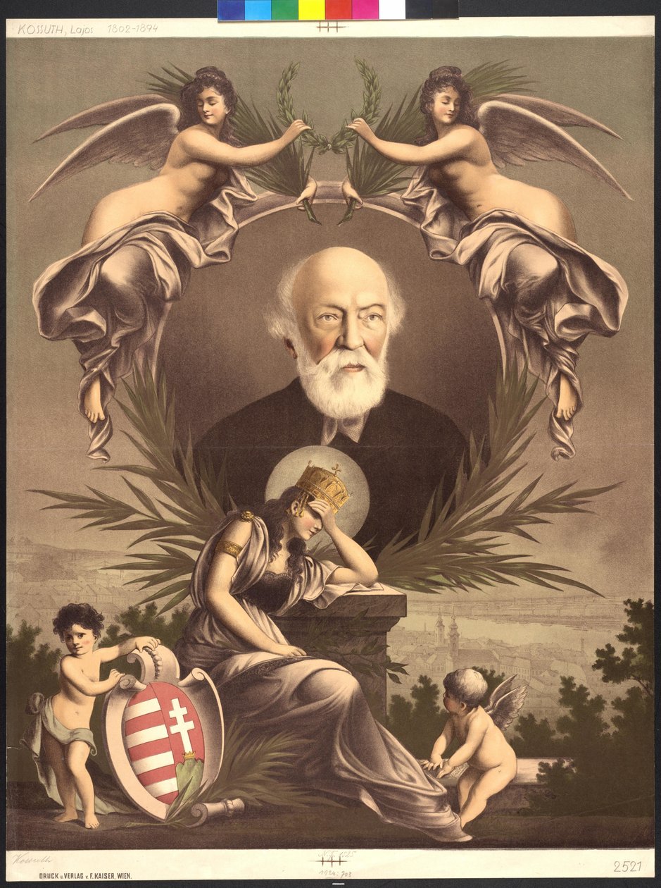 Lajos von Kossuth av Friedrich Kaiser