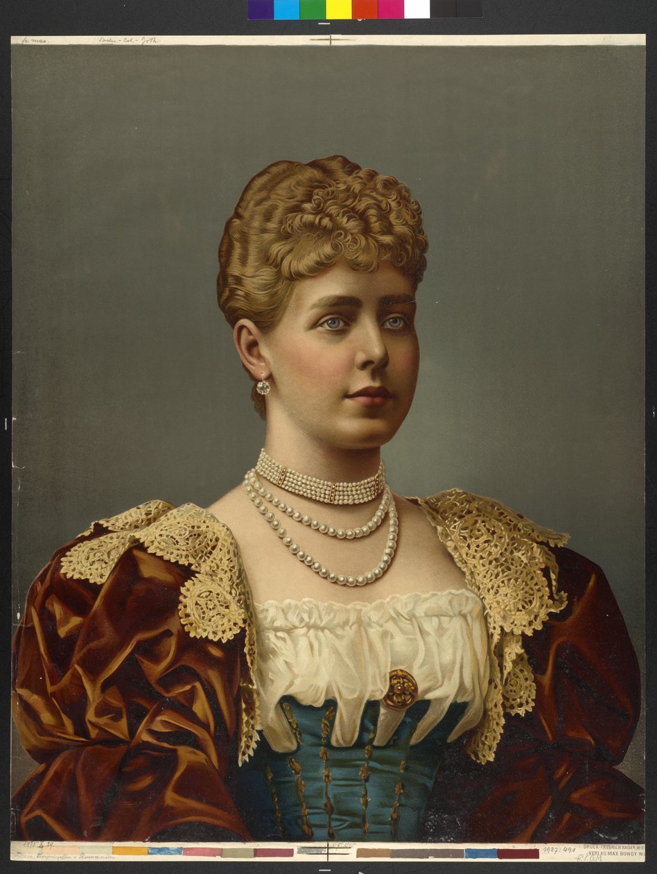 Prinsessan av Sachsen-Koburg-Gotha Mary av Friedrich Kaiser