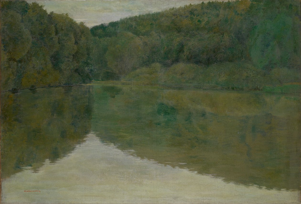 Den stilla dammen av Friedrich König