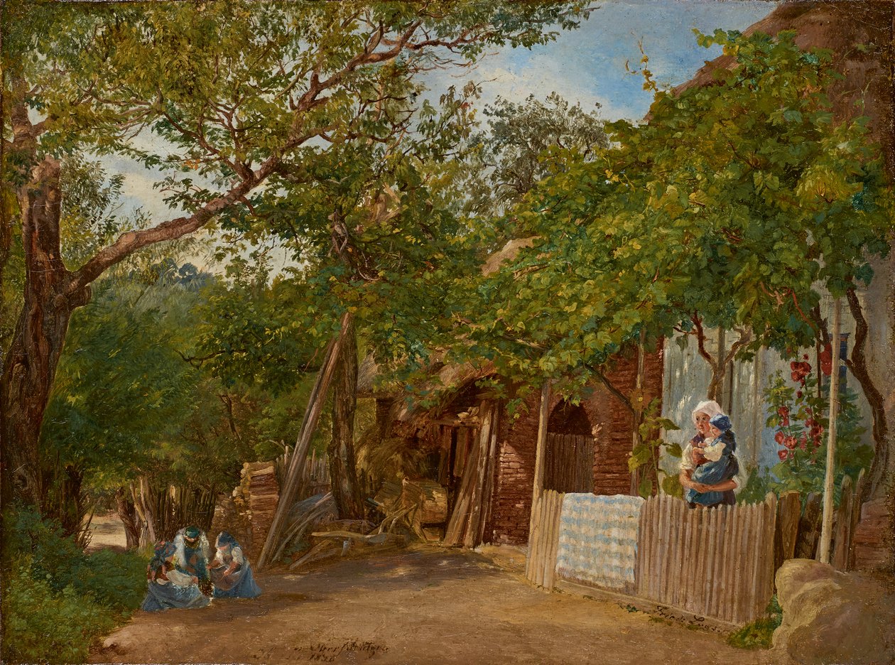 Motiv från Oberschützen av Friedrich Loos
