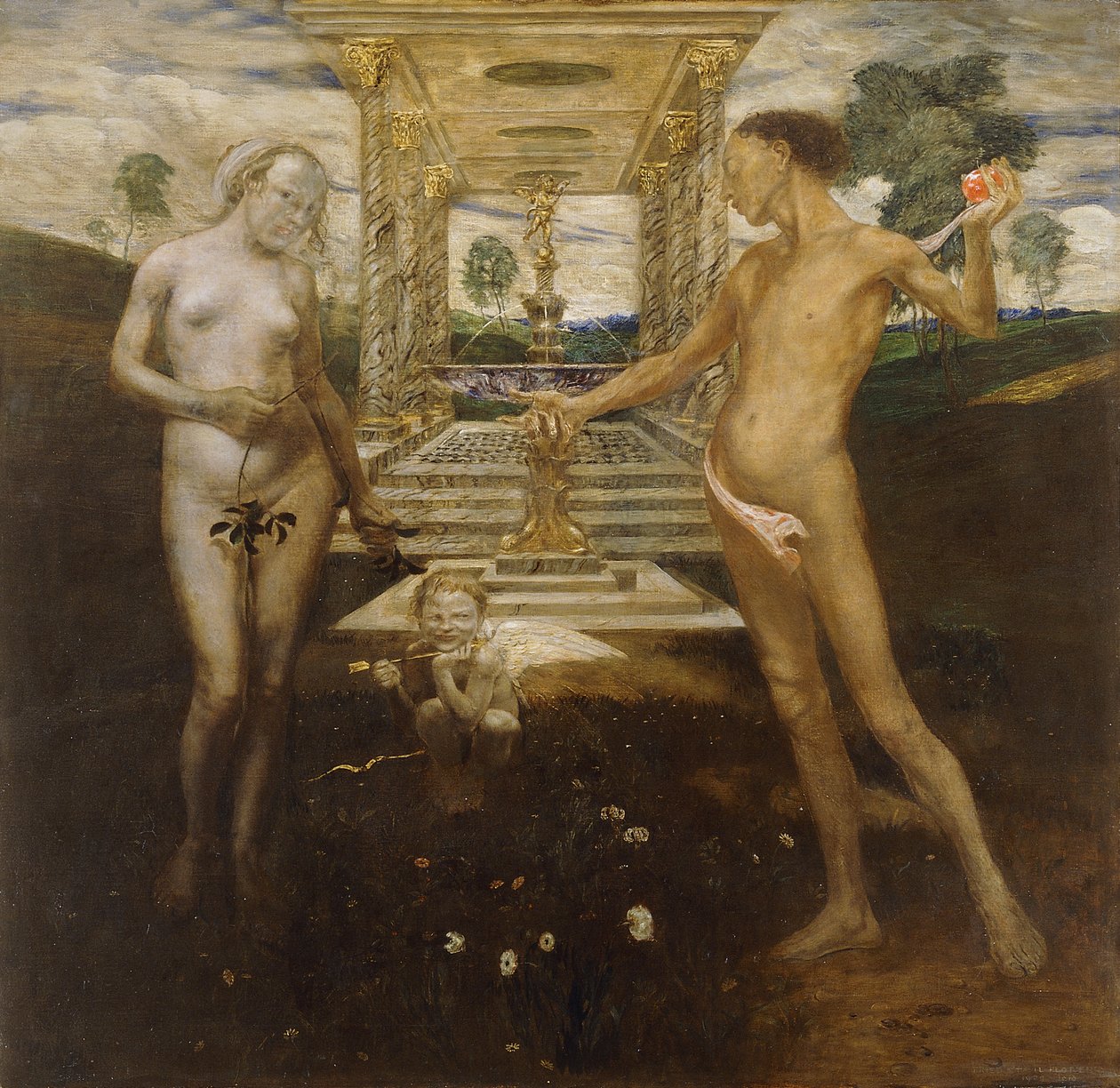 Adam och Eva av Friedrich Stahl