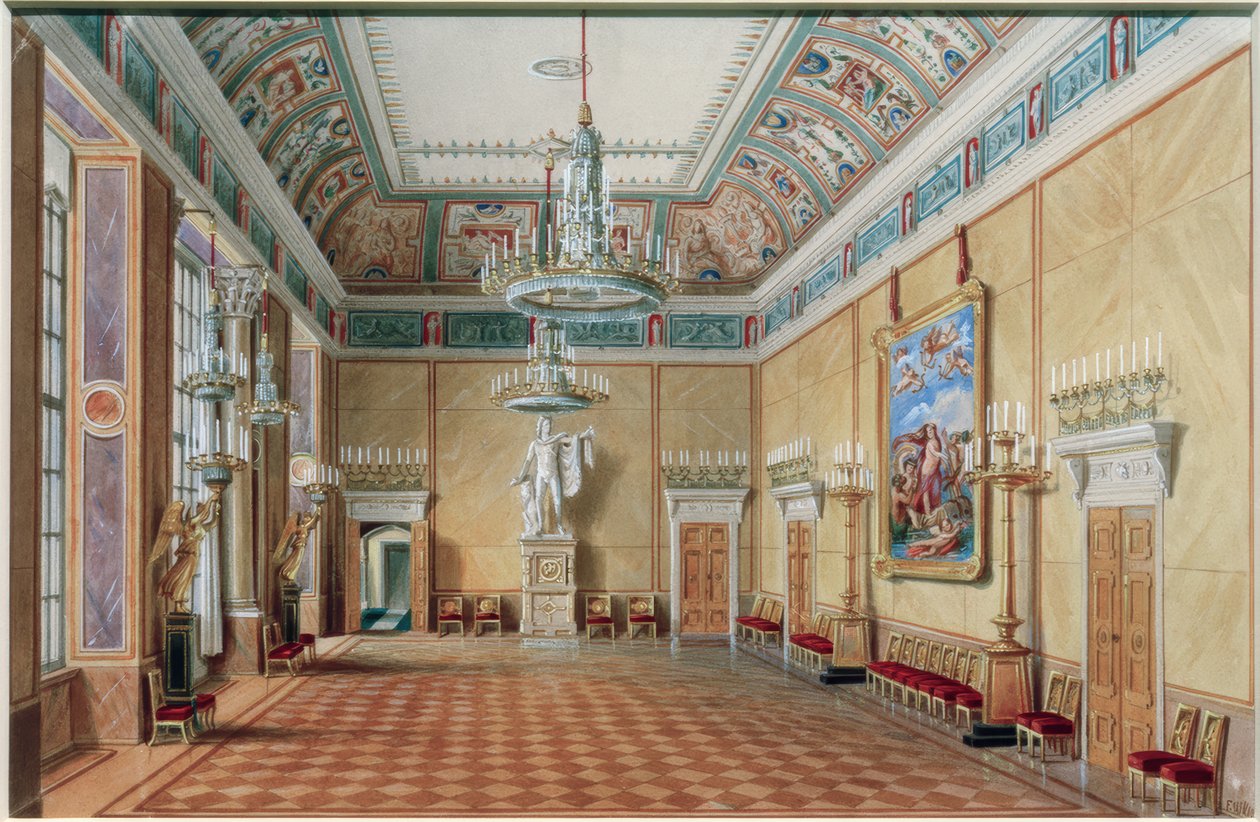 Apollo Hall i Berlin Palace av Friedrich Wilhelm Klose