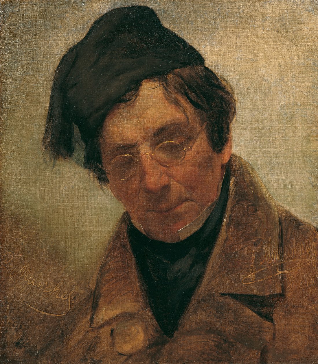 Skulptören Pompeo Marchesi av Friedrich von Amerling