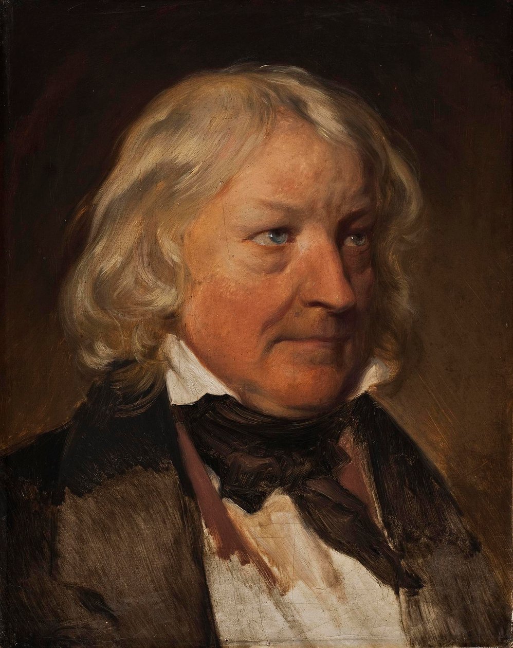 Porträtt av Thorvaldsen av Friedrich von Amerling