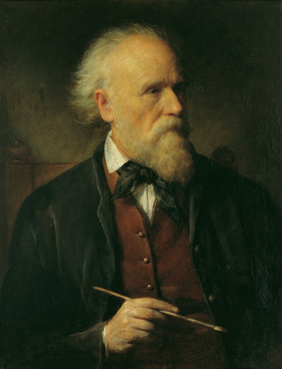 självporträtt av Friedrich von Amerling
