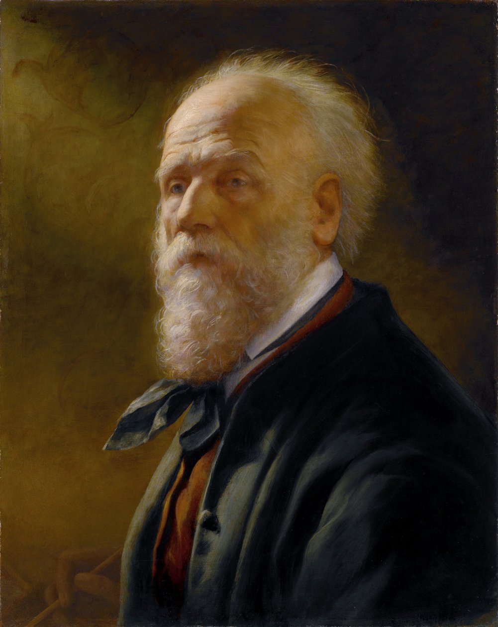 Självporträtt av Friedrich von Amerling