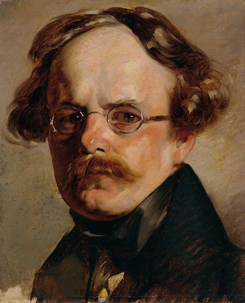 Okänd man av Friedrich von Amerling