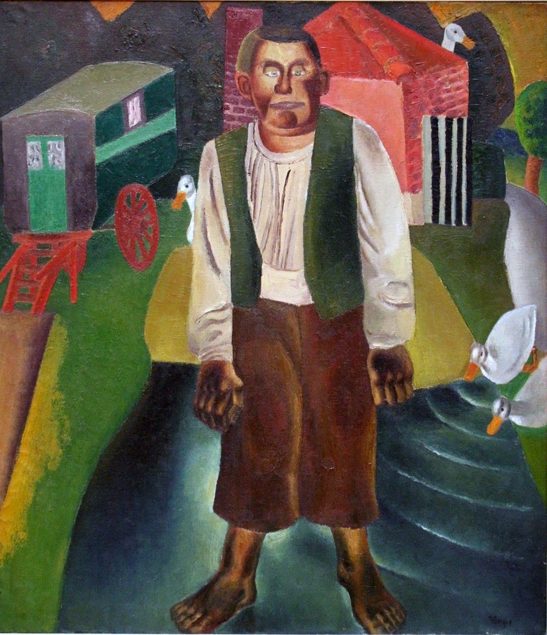 The Idiot by the Pond   av Frits van den Berghe