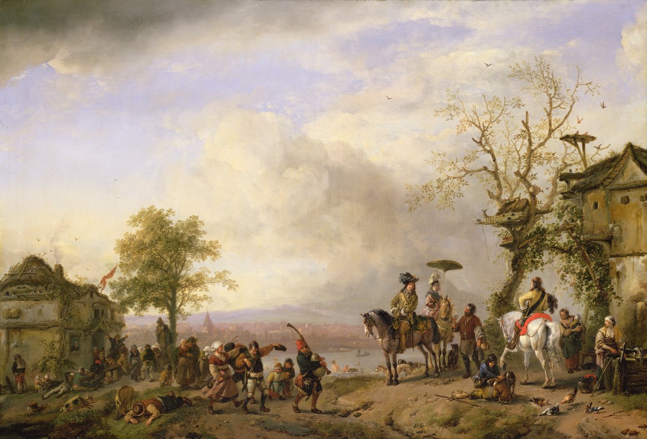 Bondebröllopet av Fritz van der Venne