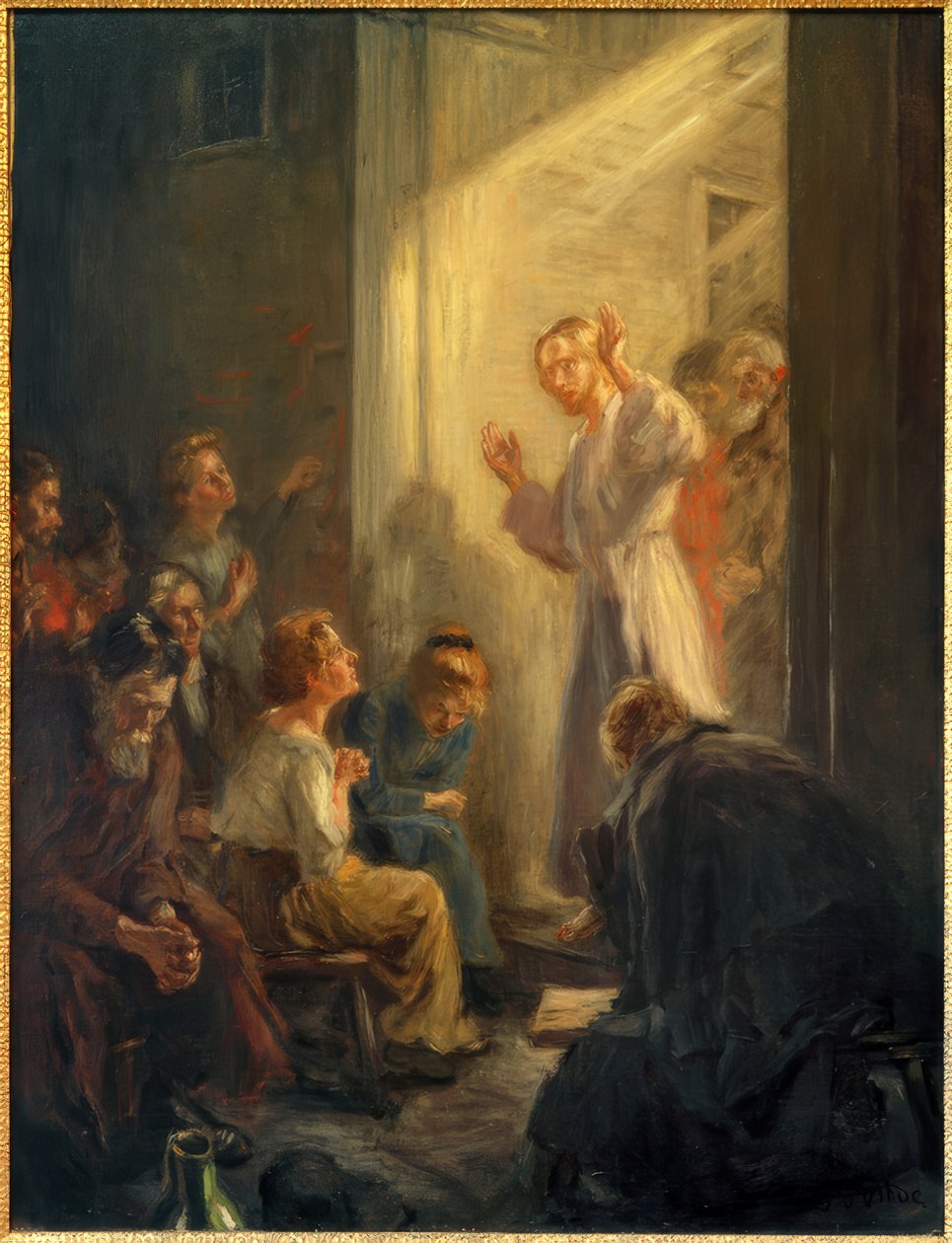 Världens ljus av Fritz von Uhde