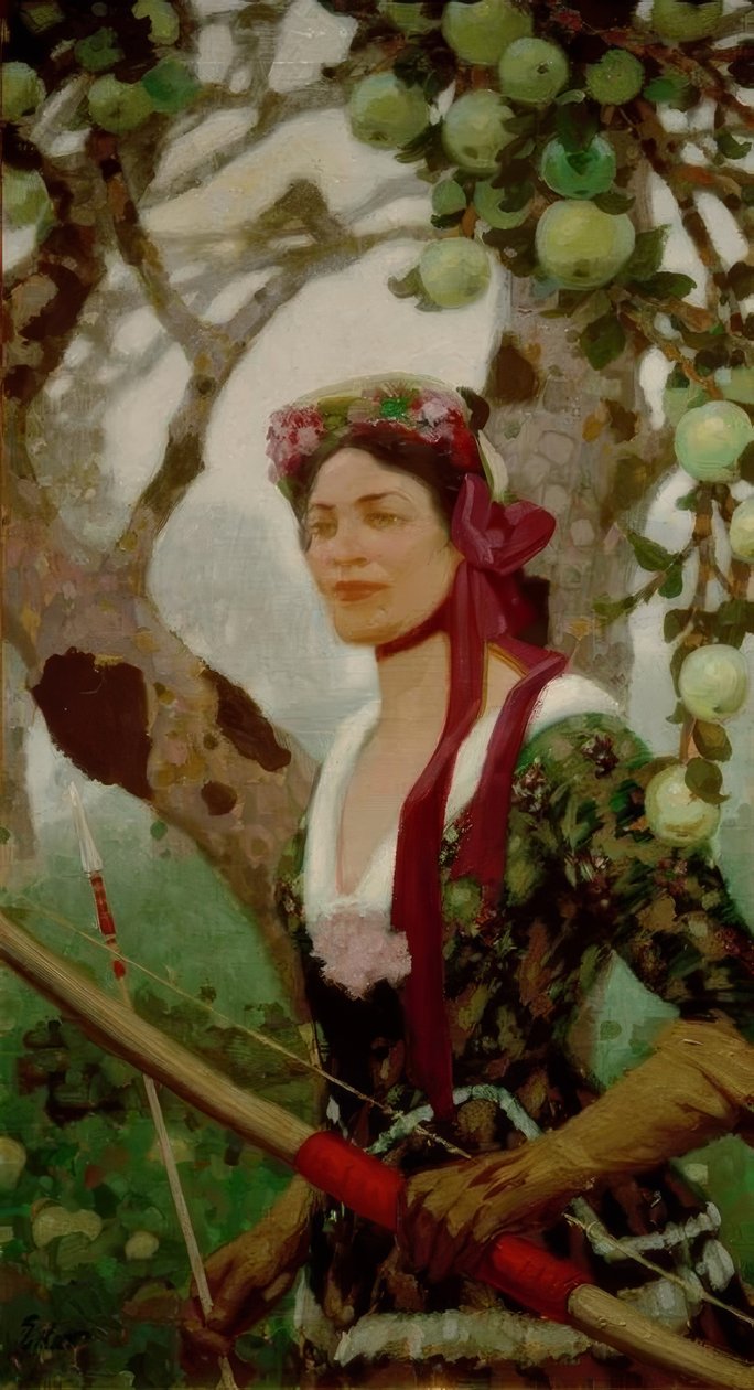 Moderna Diana av Fritz Erler