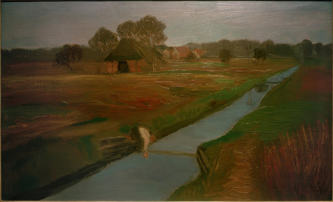 Am Schiffgraben av Fritz Mackensen