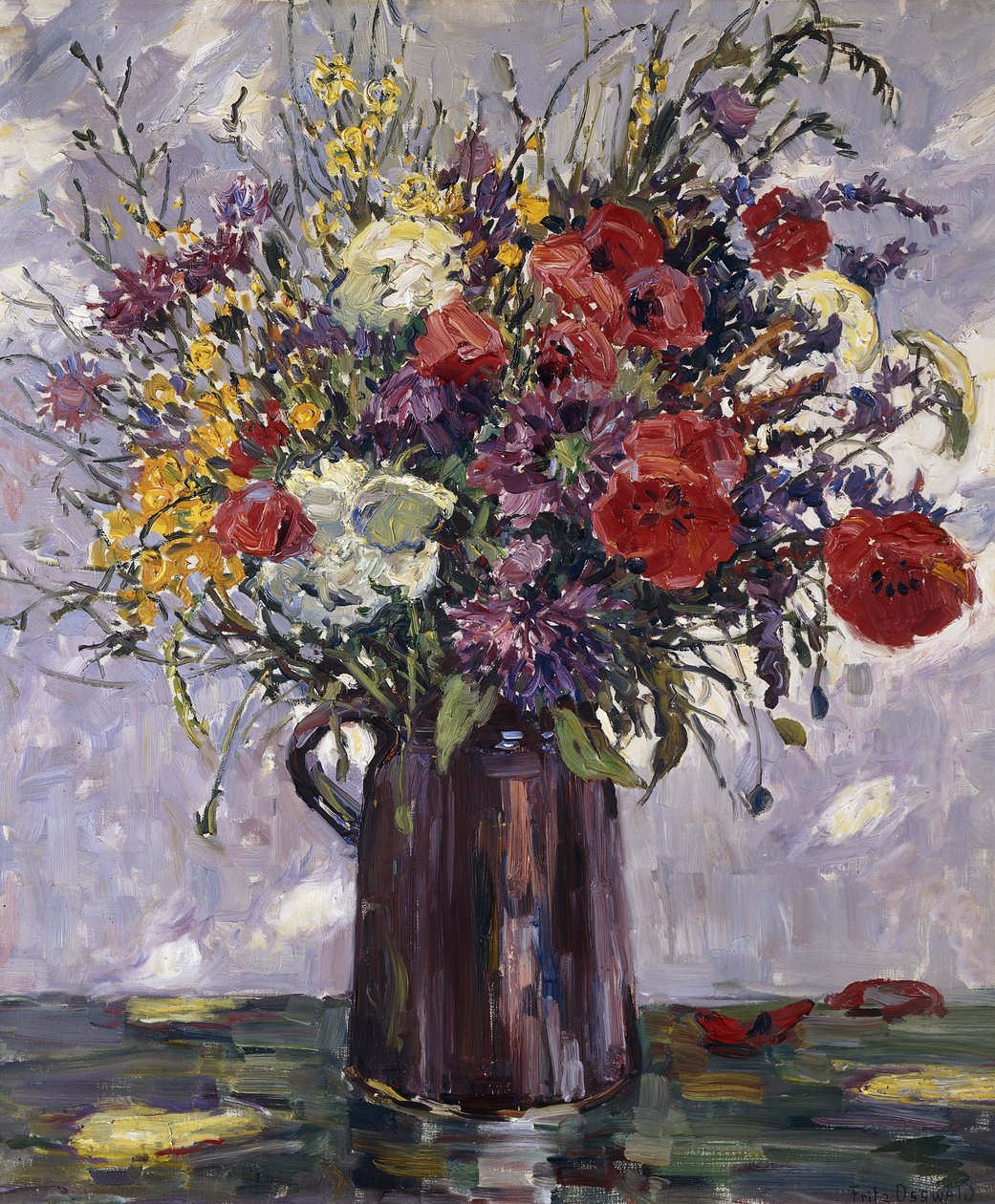 Sommarblommor av Fritz Osswald