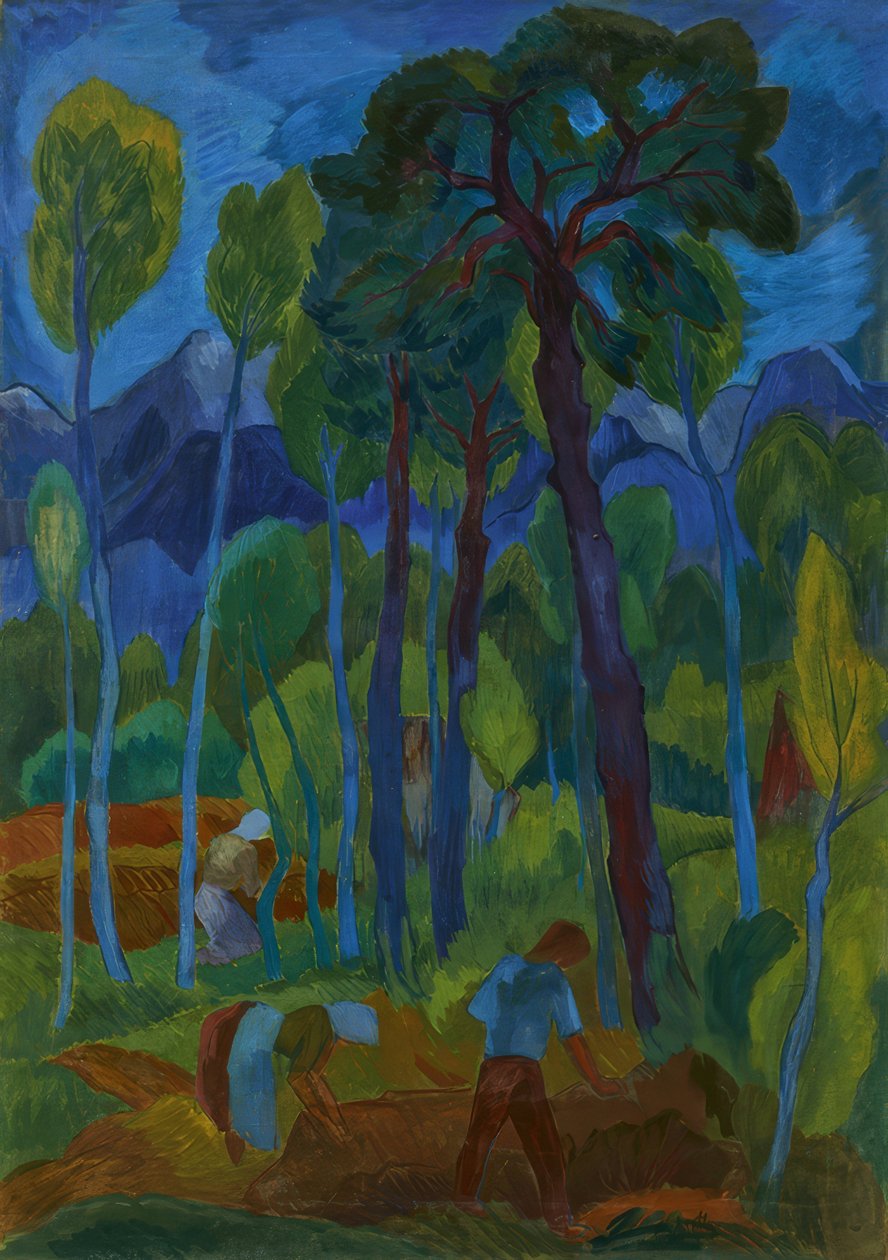 Moorlandschaft av Fritz Schaefler