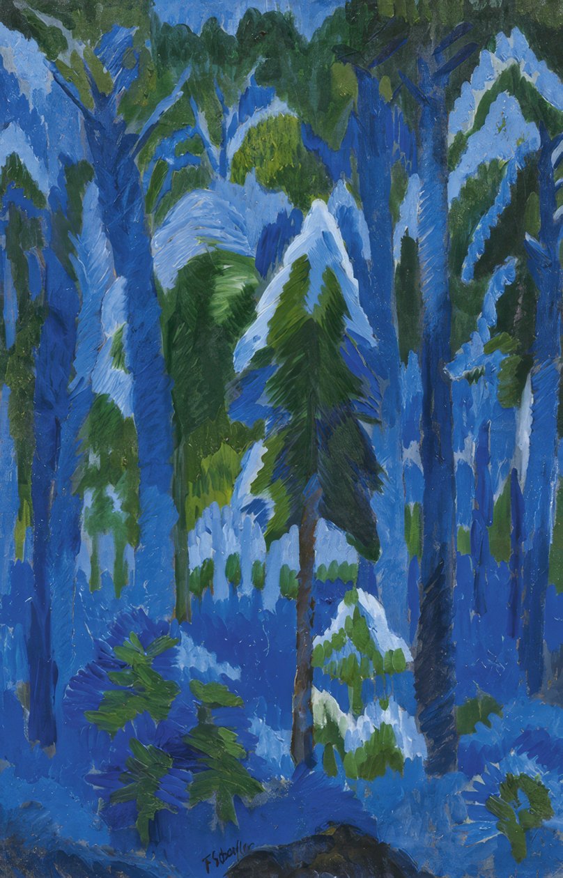 "Forest Image III" av Fritz Schaefler