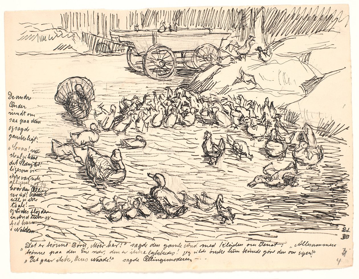 De andra ankorna... av Fritz Syberg