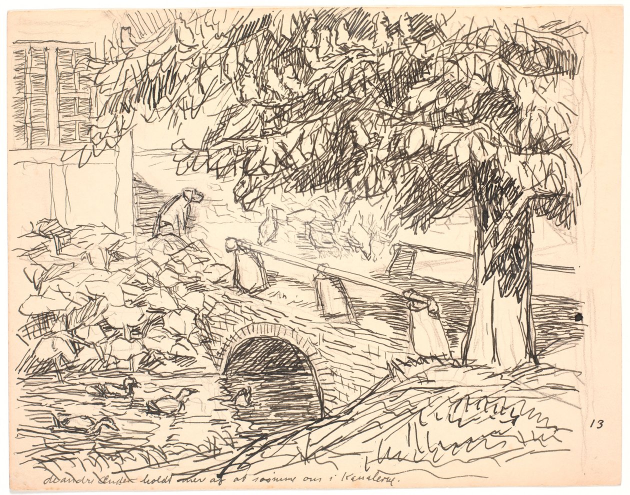 De andra ankorna... av Fritz Syberg