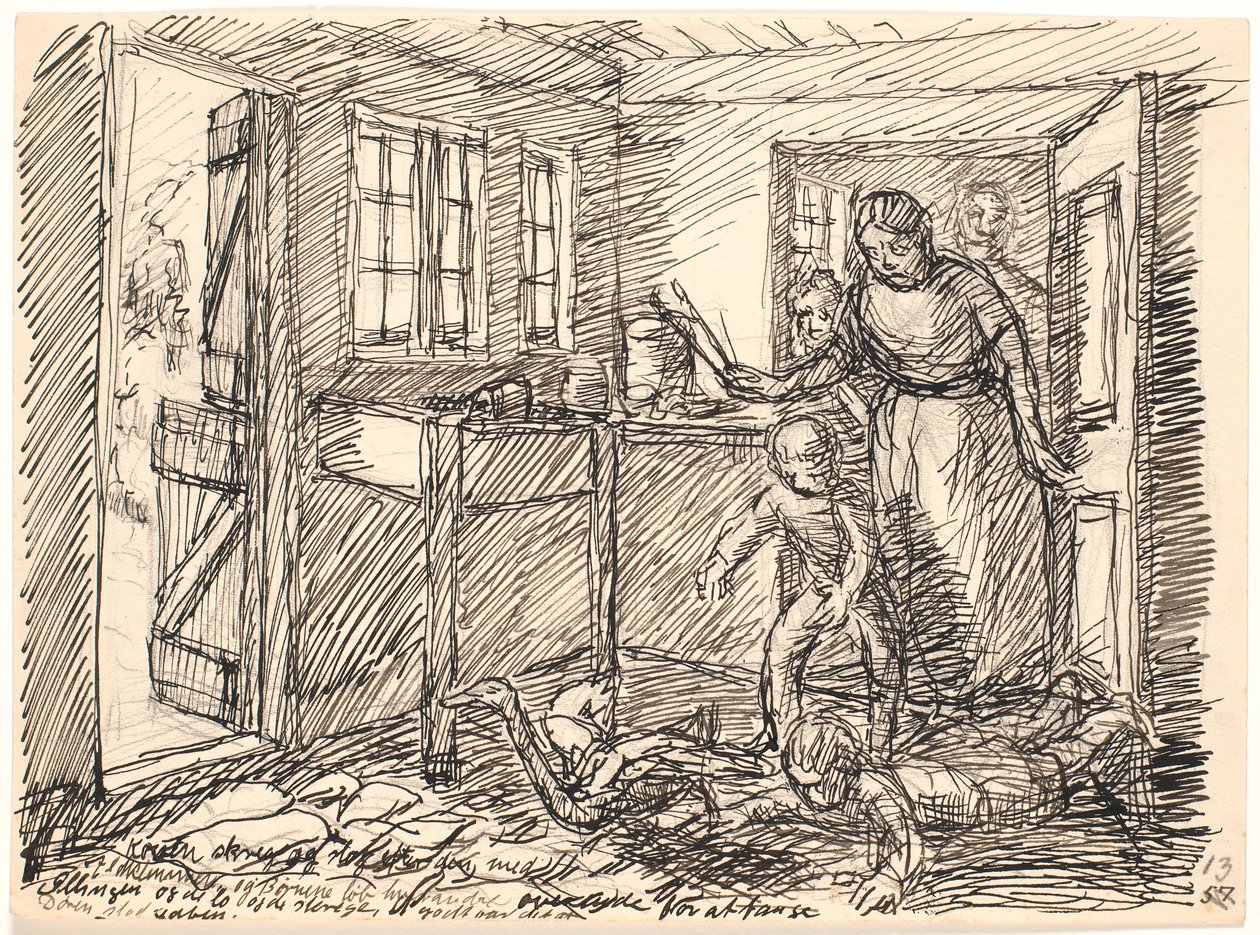 Hustrun skrek... av Fritz Syberg