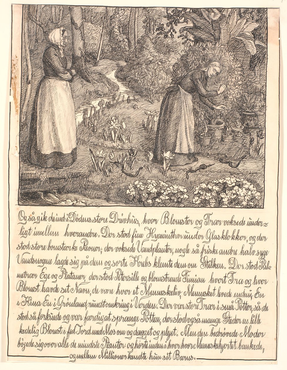 Och sedan gick de in i Dödens stora växthus... av Fritz Syberg