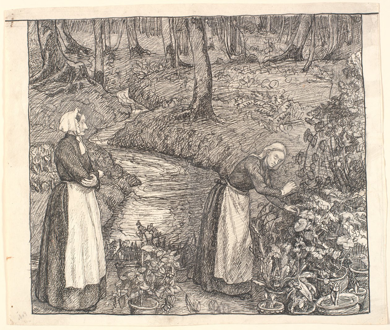 Och sedan gick de in i Dödens stora växthus... av Fritz Syberg