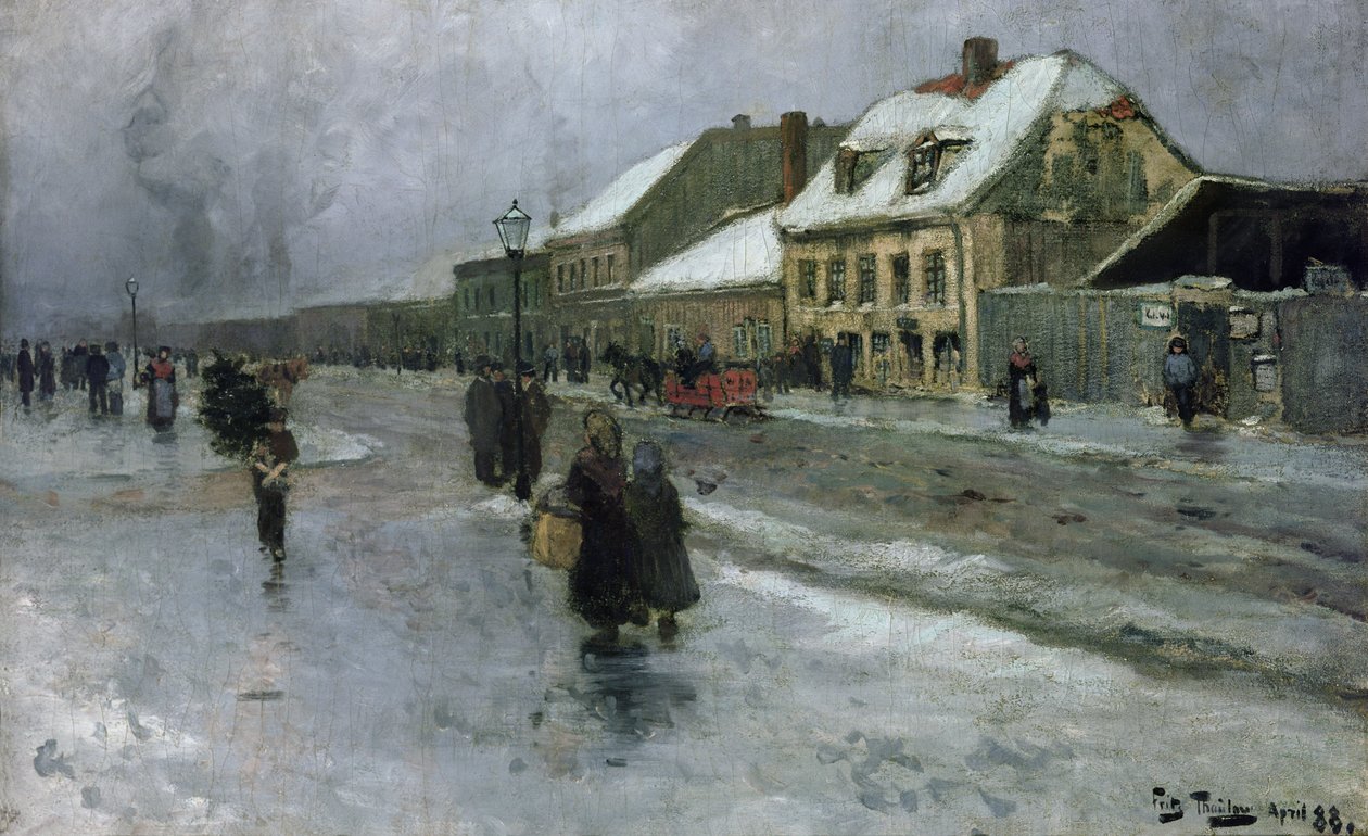 Från Grönland (Kristiania/Oslo) av Fritz Thaulow