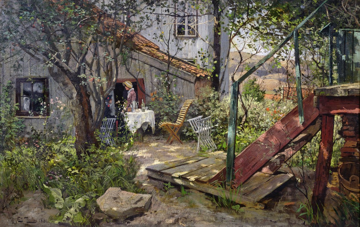 Sommarens dag av Fritz Thaulow